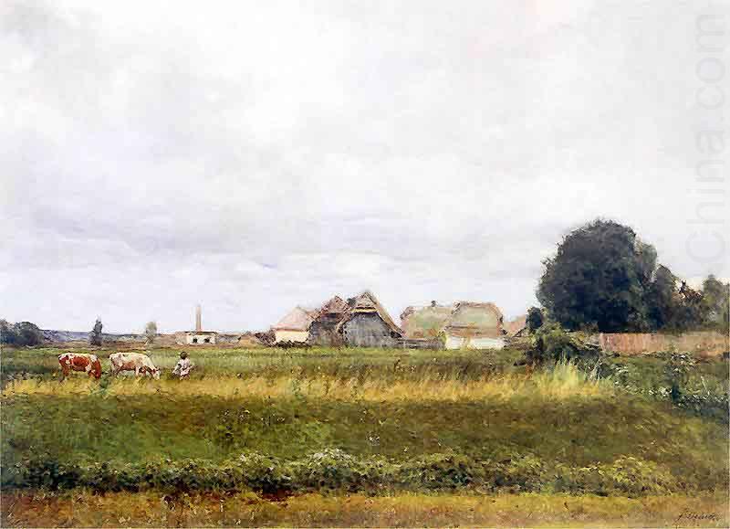 Stanislaw Debicki Landscape from Stryja china oil painting image